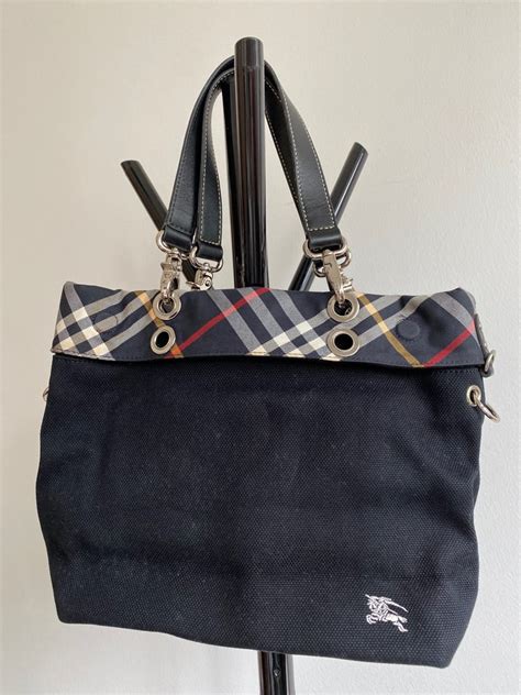 burberry london blue label purse|vintage burberry blue label bag.